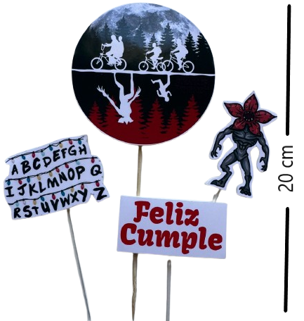 Producto - Adorno Set Stranger Things