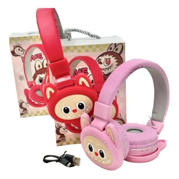 Producto - AURICULAR VINCHA LABUBU BLUETOOTH, RADIO, MEMORIA, AUX kai