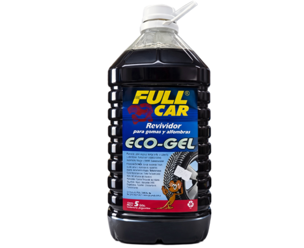 Producto - Revividor de Gomas y Alfombras ECOGEL 5 Litros FULLCAR