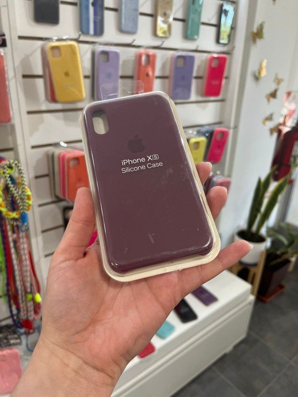 Producto - Silicone Case Violeta (Iphone XS)