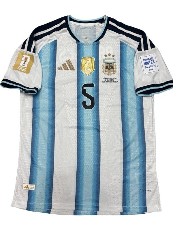 Producto - Argentina local 2026 - Final vs España con estampado a elección - 1