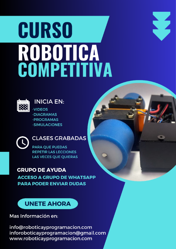 Producto - Curso Robotica Competitiva "Presencial"