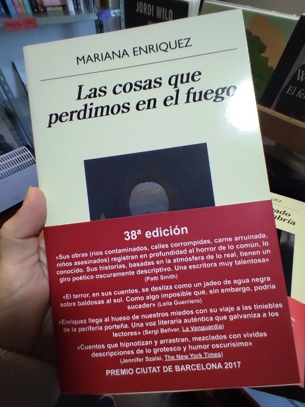 Producto - Las cosas que perdimos en el fuego. Mariana Enríquez
