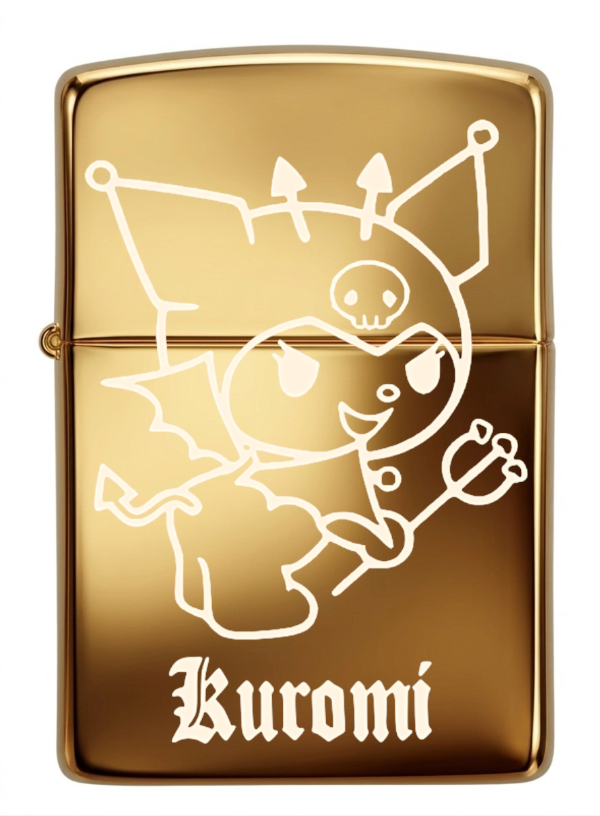 Producto - ENCENDEDOR BENCINA RECARGABLE SANRIO KUROMI - 2