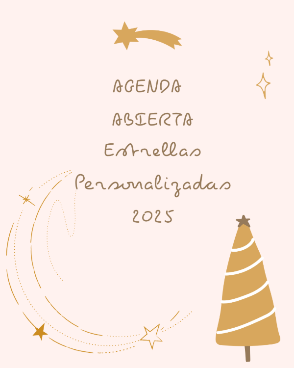 Producto - Navidad 2025 - Deco Navideña en tela - "Estrellas Personalizadas 2025"