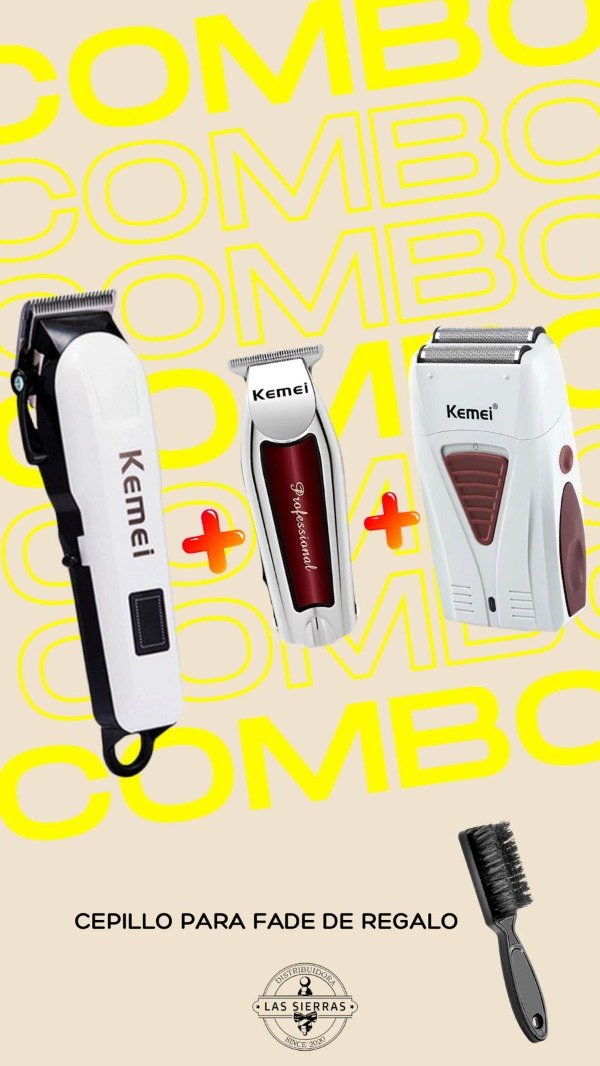 Producto - Combo Kemei Inicial