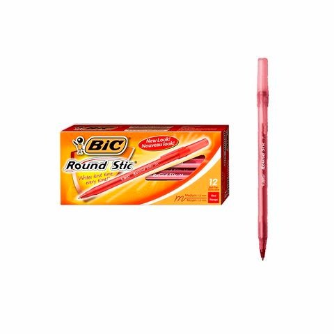 Producto - LAPICERA ROUND STIC ROJO