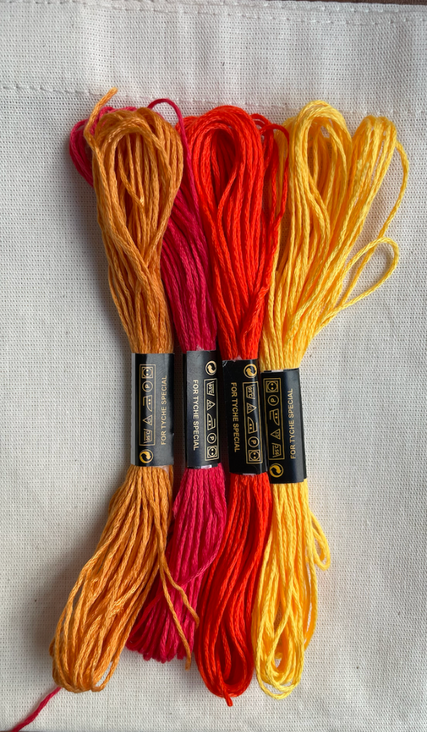 Producto - Hilos gama atardecer