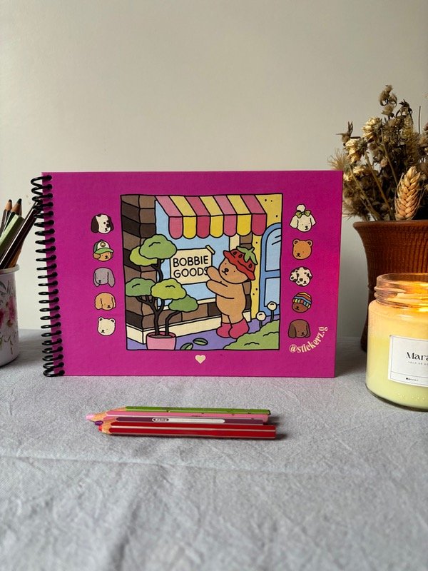 Producto - BOBBIE GOODS COLOREABLE ROSA