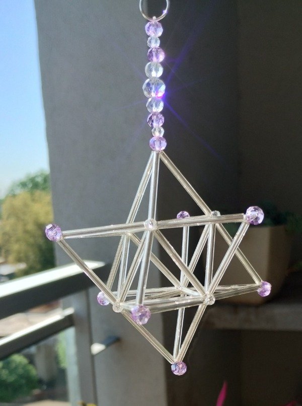 Producto - Merkaba Plateado (chico)