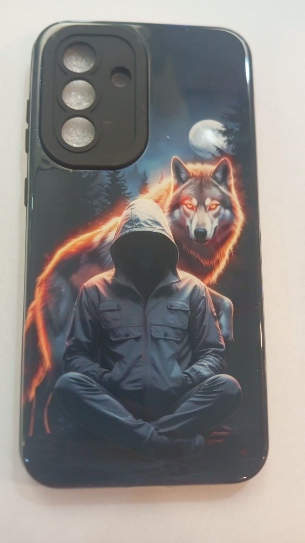 Producto - Funda Rígida Alto Impacto Lobo para Samsung A55