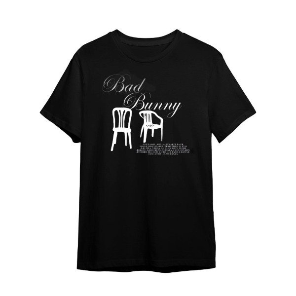 Producto - Remera Bad Bunny tracklist