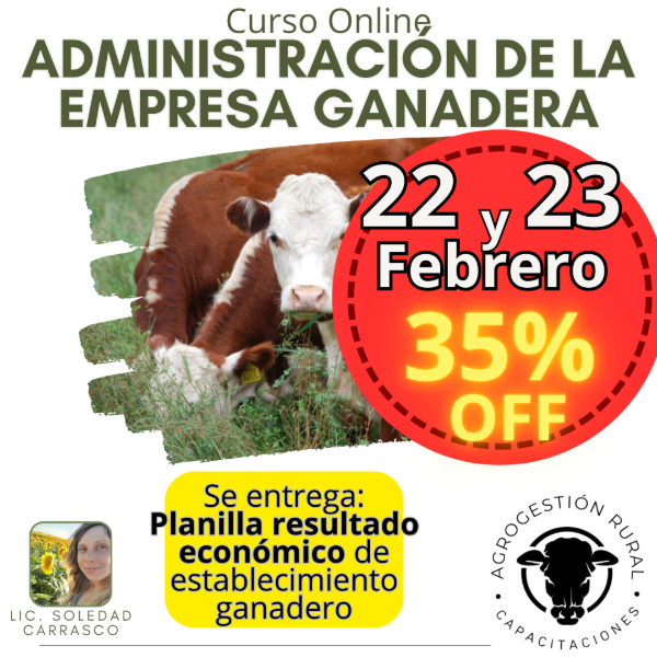 Producto - Curso online Administración de la Empresa Ganadera