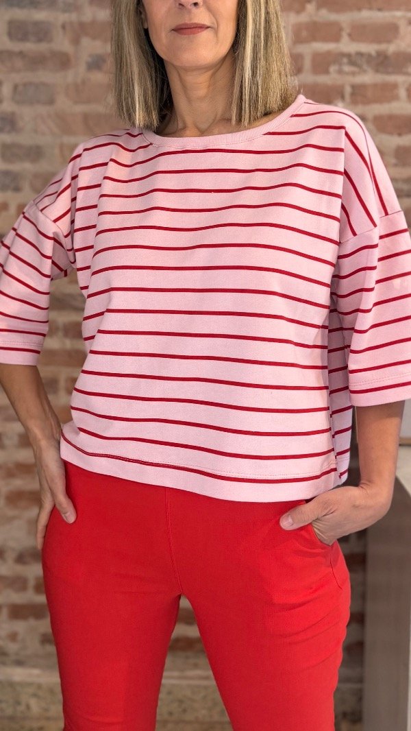 Producto - Remera Boxy Rústica Bossa - 4
