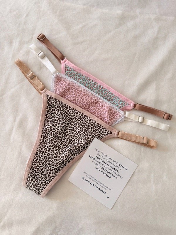 Producto - Pack x3 algodón animal print