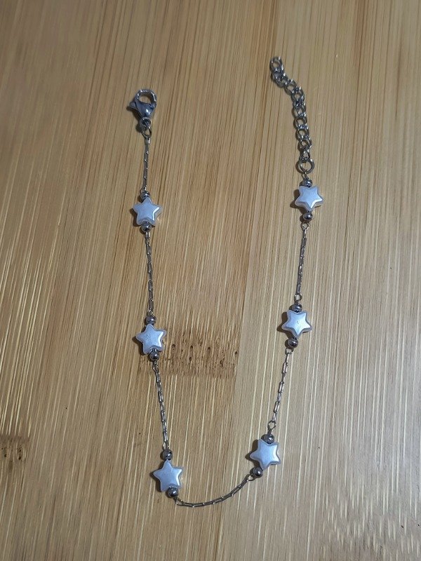 Producto - Tobillera Mily estrellas perladas