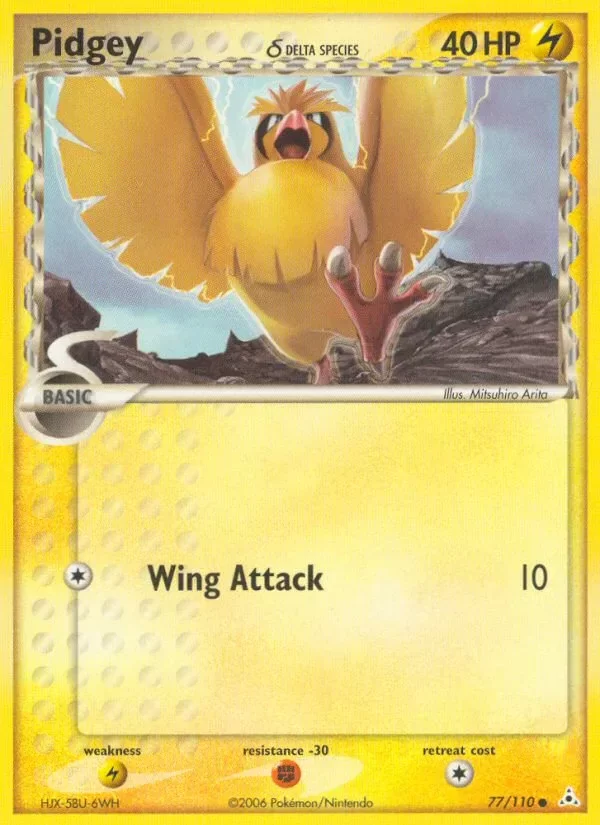 Producto - Pidgey (77/110) (Delta Species) [EX: Holon Phantoms]
