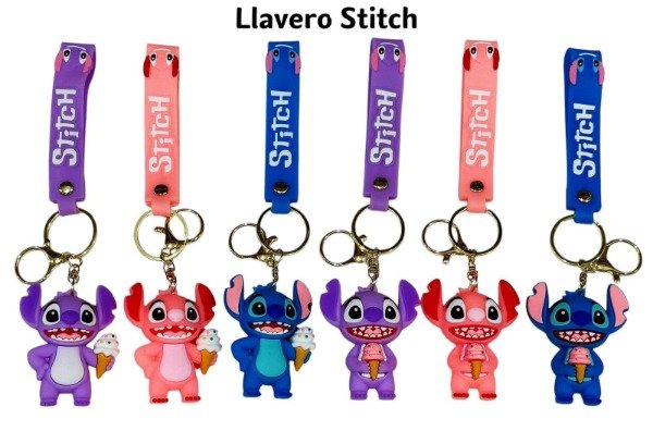Producto - Llaveros Stitch Helado
