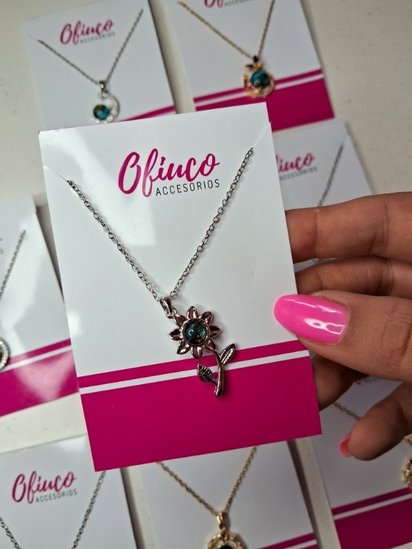Producto - Collar universo - girasol