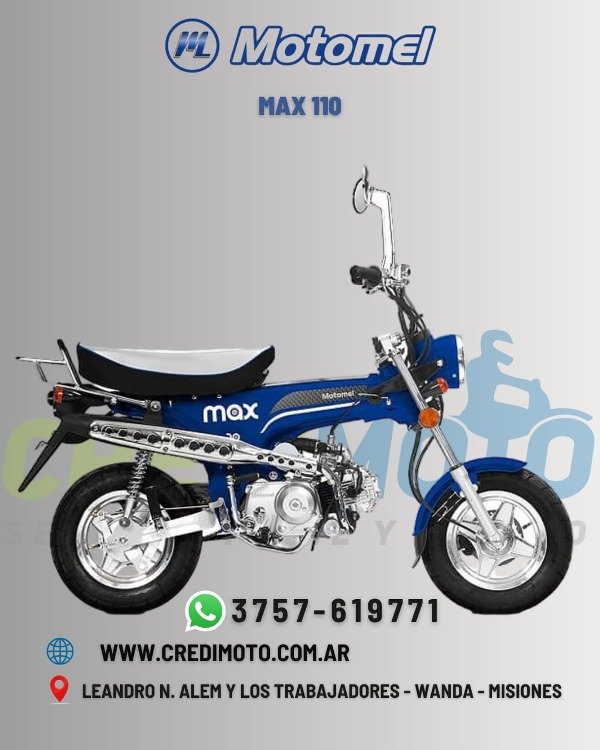 Producto - Motomel Max 110