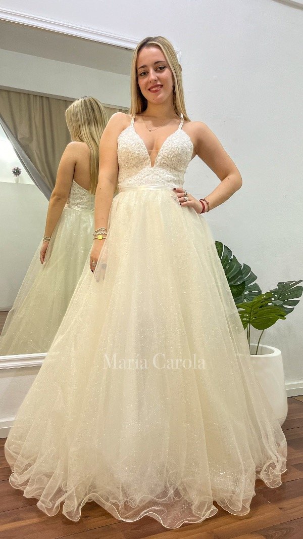 Producto - VESTIDO MILI (2 piezas) NATURAL