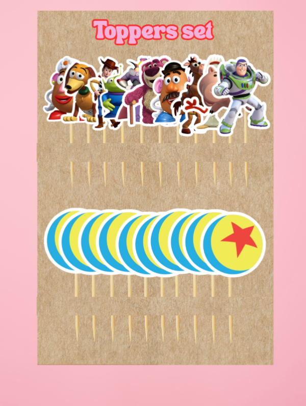 Producto - Set de toppers x 22 und Toy Story