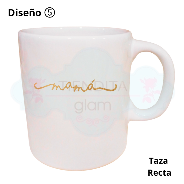 Producto - TAZA DECO BLANCA Y DORADA DÍA DE LA MADRE - 15