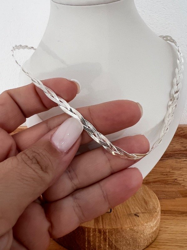 Producto - Cadena Trenzada tipo snake Plana