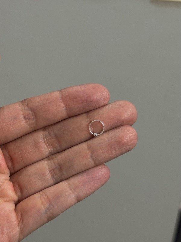 Producto - Argollita bolita 8mm