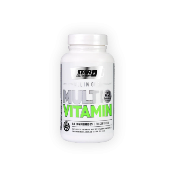 Producto - MULTIVITAMINICO ALL IN ONE X 60CAP - STAR NUTRITION