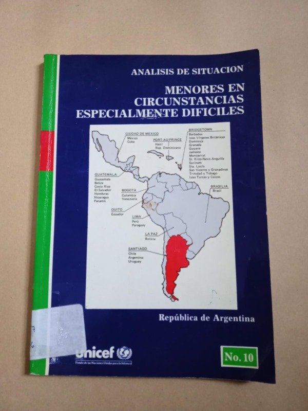 Producto - Análisis de situación #10 - Autores Varios - UNICEF 1992
