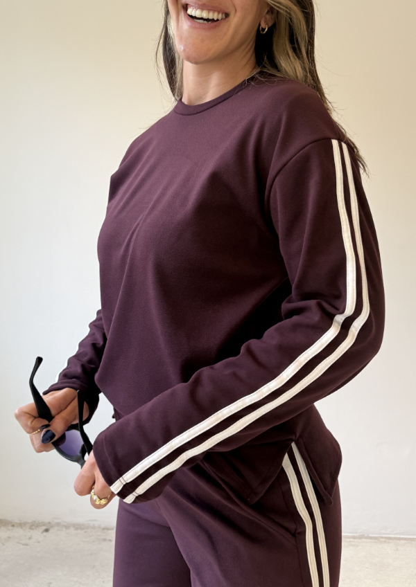 Producto - Buzo TENTACIÓN - Borravino