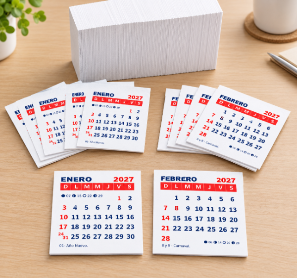 Producto - Kit Imprimible Calendarios Mignon 2027 Almanaques Editables - 0