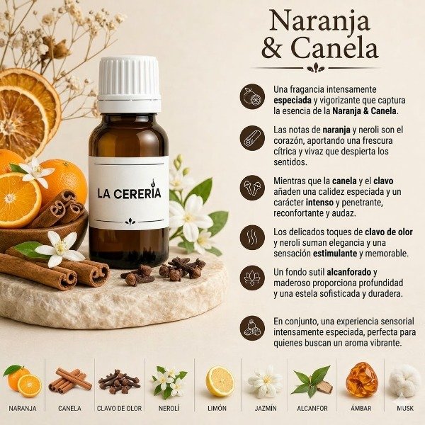 Producto - Esencia Naranja y Canela