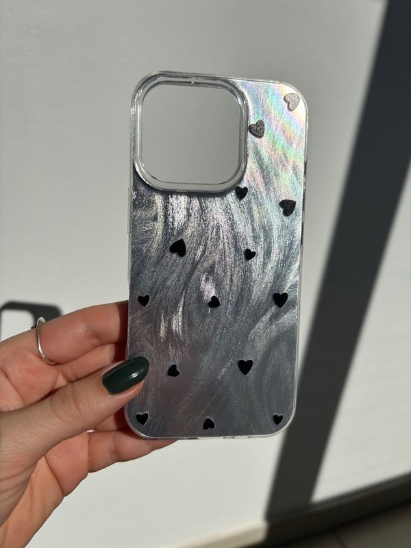 Producto - FUNDA MINI HEART IP 16 PRO