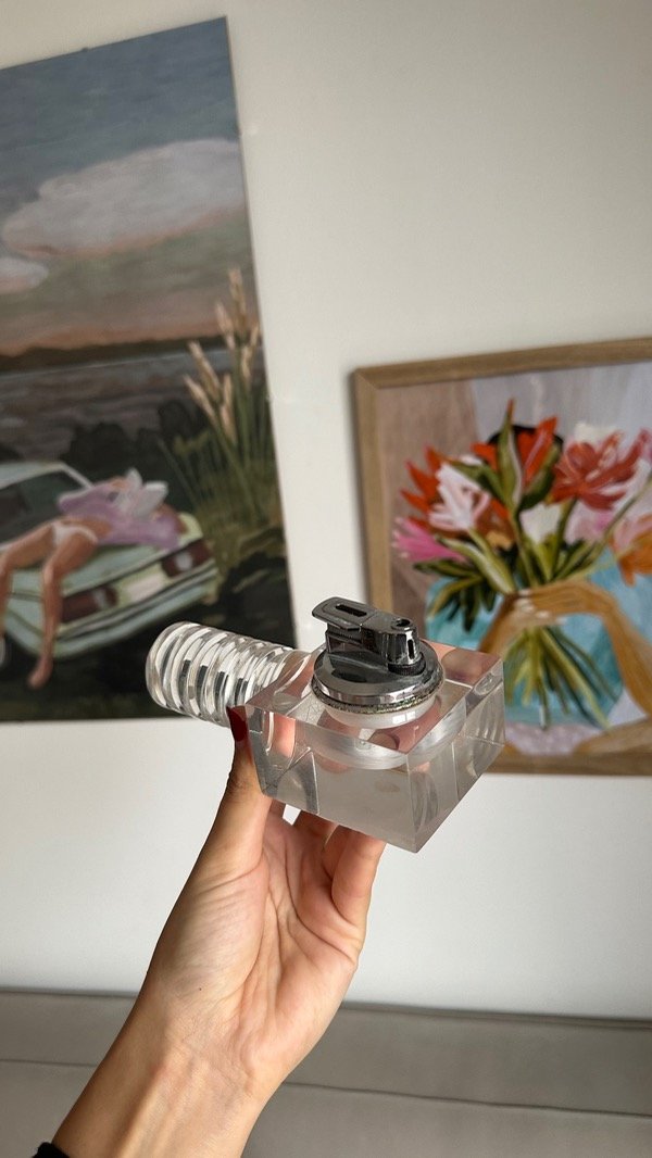 Producto - Encendedor de mesa de acrílico