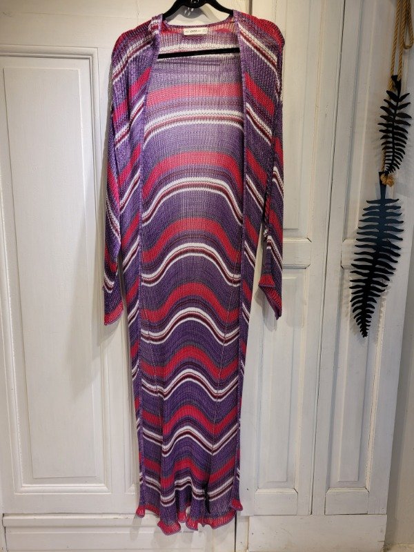 Producto - Saco ZARA tejido largo Talle S - PRECIO: 51X