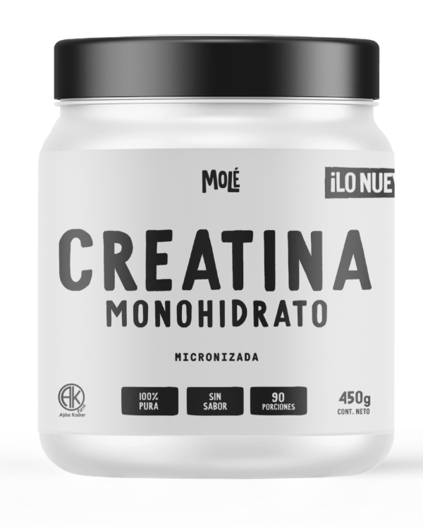 Producto - CREATINA MONOHIDRATO 450G MOLE 90serv