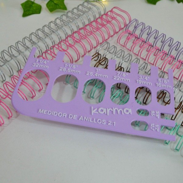 Producto - Medidor de Anillos 2:1  Medidor de Espirales - 1