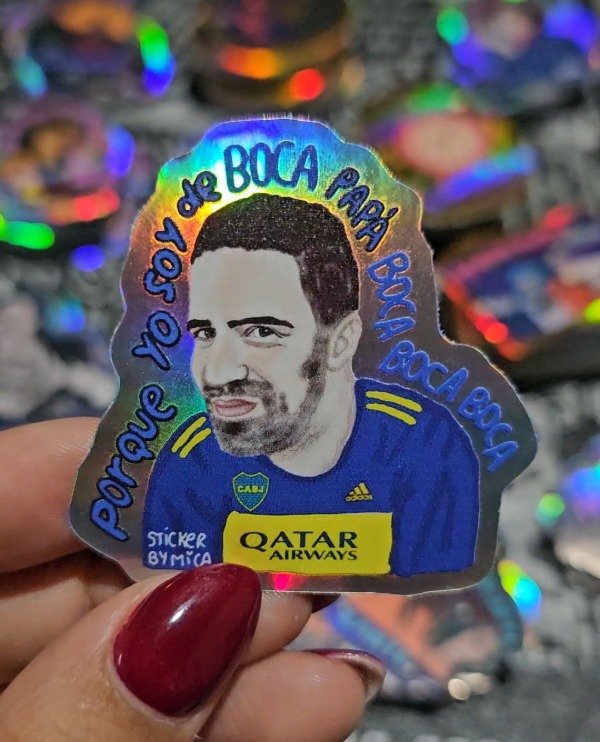 Producto - Sticker martin boca holo