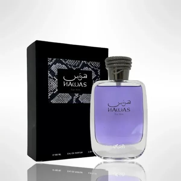 Producto - PERFUME ARABE - HAWAS FOR HIM RASASI 100 ML
