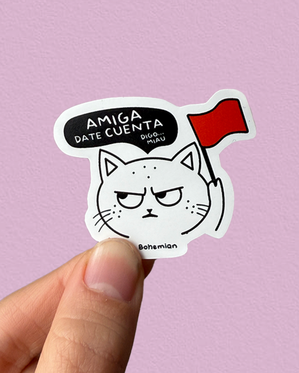 Producto - AMIGA DATE CUENTA - Sticker Individual Random