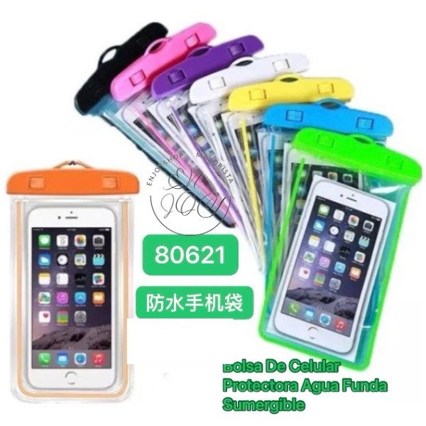 Producto - BOLSA DE CELULAR PROTECTORA AGUA FUNDA SUMERGIBLE