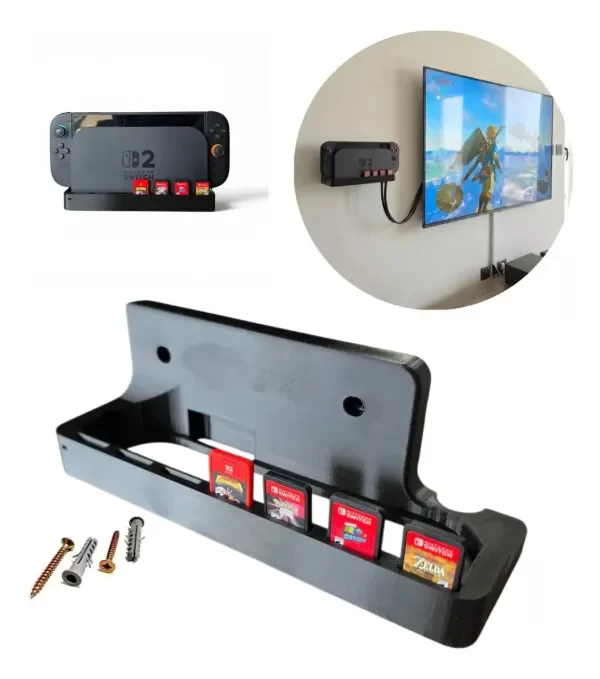 Producto - Soporte De Pared Para Nintendo Switch 2 Soporte Reforzado