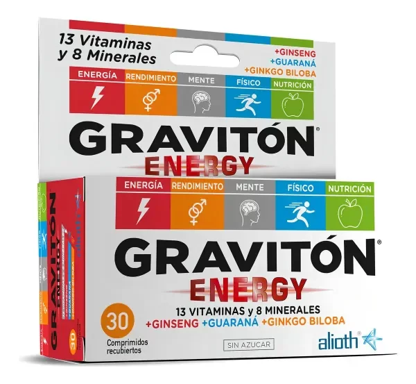 Producto - Multivitaminico Graviton Energy 30 Comp Alioth