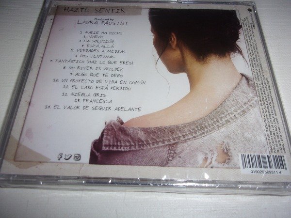 Producto - CD LAURA PAUSINI HAZTE SENTIR NUEVO PROMO ARG F10 - 1