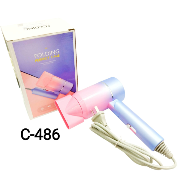Producto - C-486 MINI SECADOR DE PELO FOLDING PORTATIL X1U