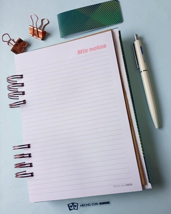 Producto - Agenda dos días Marine - 12