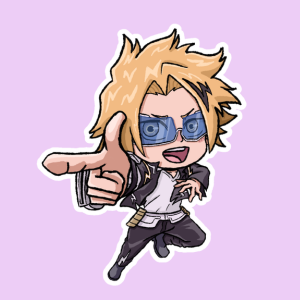 Producto - Stickers en Vinilo - My Hero Academia - Denki