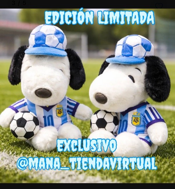 Producto - SNOOPY CAMISETA DE ARGENTINA